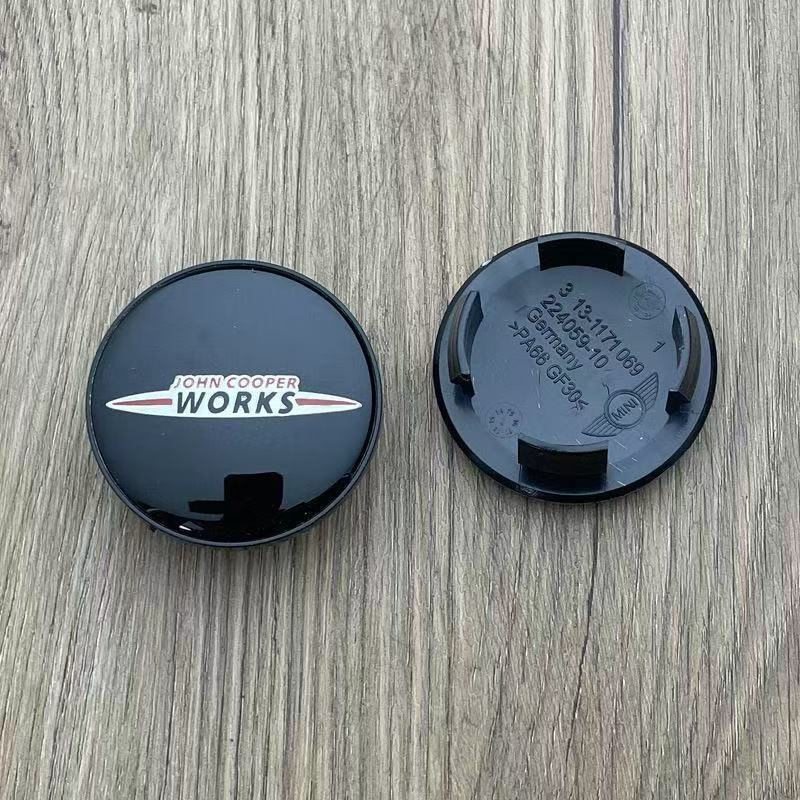 4Pcs 54mm Car Wheel Center Hub Cap Rim Covers UK Flag Badge For Mini JCW S One Countryman R50 R55 R56 R57 R58 Auto Accessories e1