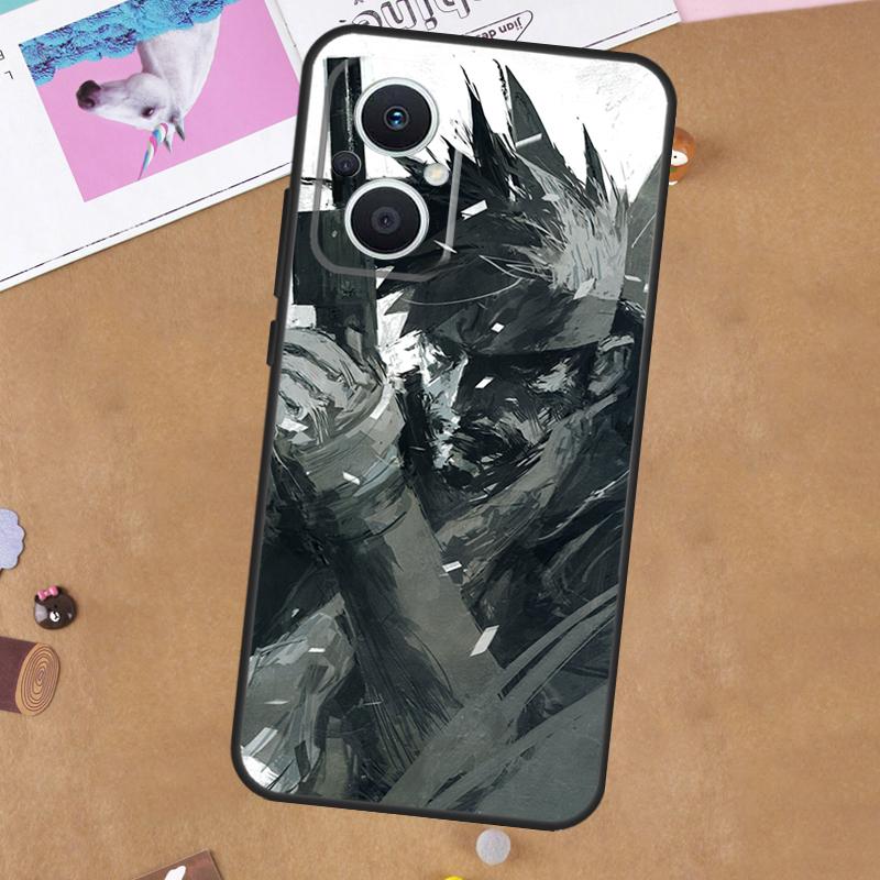 Metal Gear Solid Для OPPO Reno 11F 12F 13F 14F 10 11 12 13 14 Pro 7 8 Lite 8T OPPO Find X5 X6 X8 X9 Pro Чехол