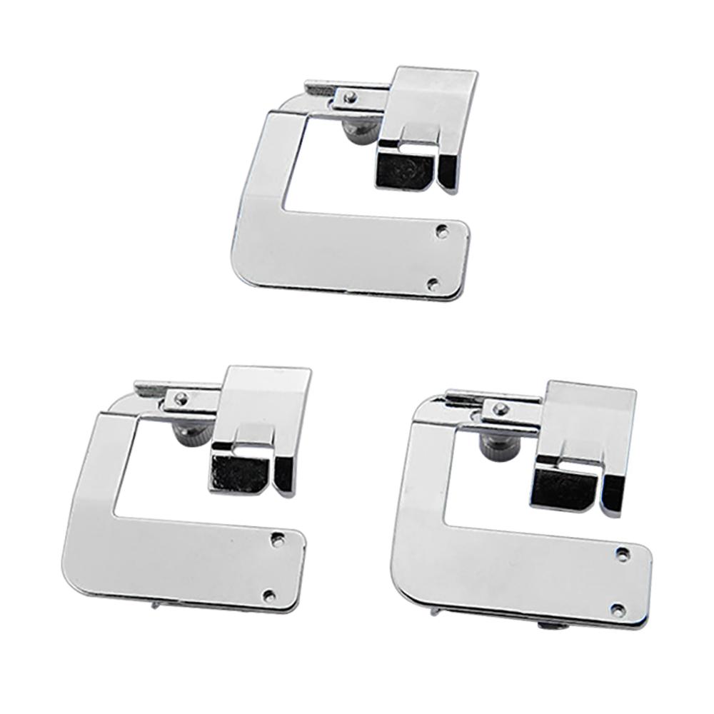 3 шт. Лапка для бытовой швейной машины, лапки для подрубки для Brother Singer Janome Babylock Juki, аксессуары для швейной машины