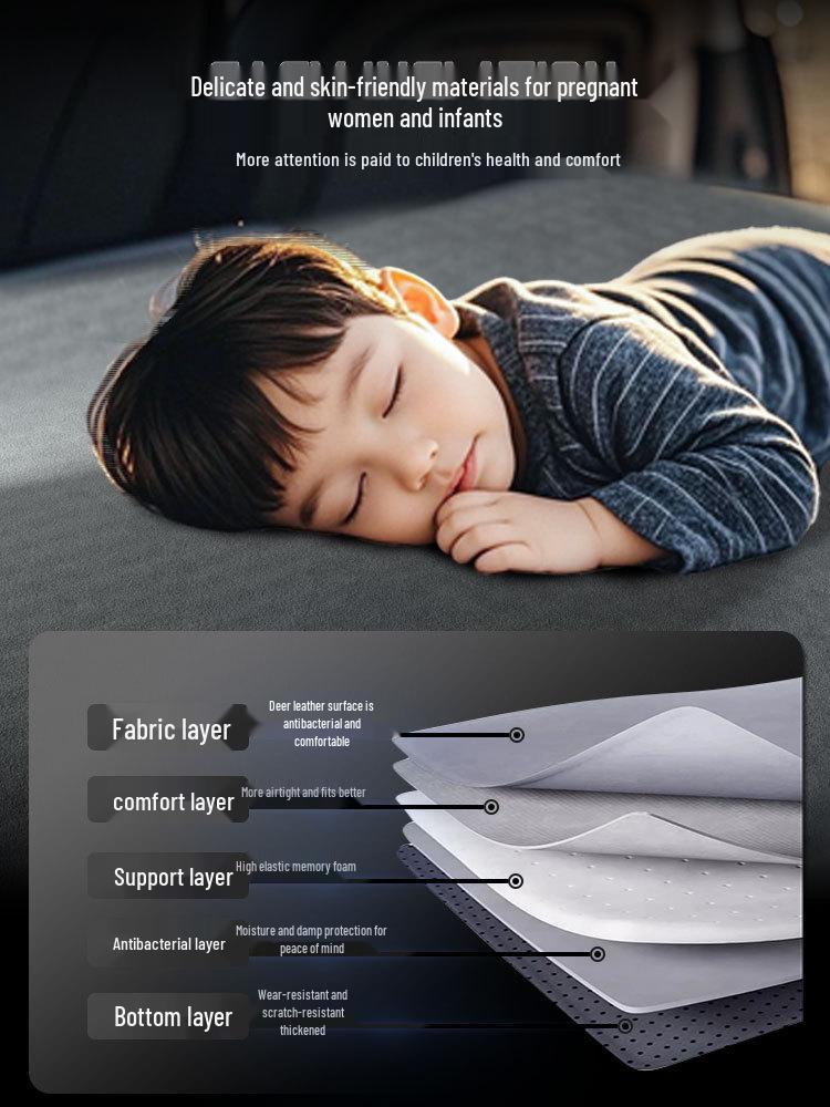 Автомобильный надувной матрас Tank 300: Складной матрас для сна на заднее сиденье для багажника