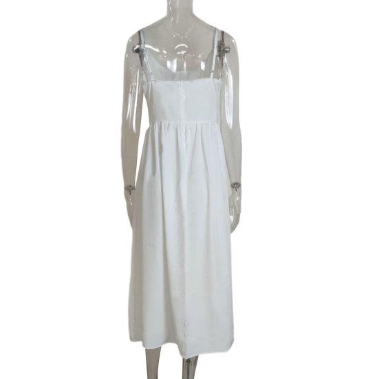 Женское вечернее платье с узкой талией, без рукавов, с открытой спиной, на бретельках, с низким вырезом, плиссированное, с большим подолом, в стиле принцессы, с ремешками, для выпускного вечера, платье миди