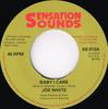 7inch Record JOE WHITE  Baby I Care  We Will Be Free SS013 Sensation Sound 1978 UK Reggae Ska  Dub Used
