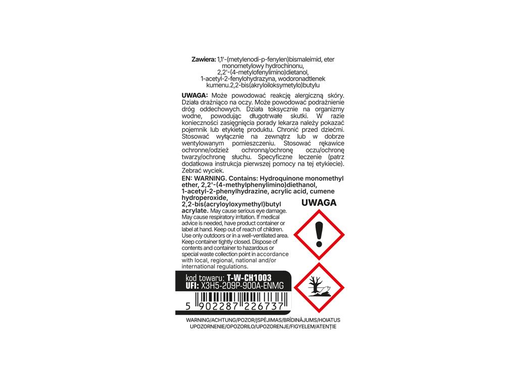 STRONG thread glue - red 50g / TEGER