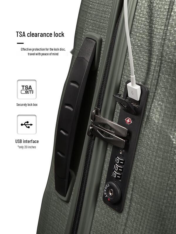 Чемодан-спиннер Samsonite CS2 25 дюймов с жестким корпусом