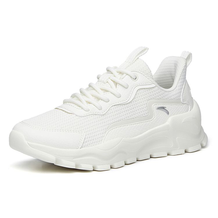 Anta Легкие низкие спортивные повседневные туфли женские кроссовки серебристые 922238832-2