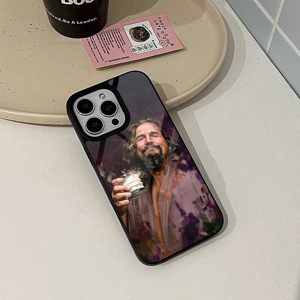 Чехол для телефона с фильмом «Большой Лебовски» для iPhone 17 16 15 14 Air 13 12 11 Pro Max Mini Plus Fundas Shell PC+TPU Чехол