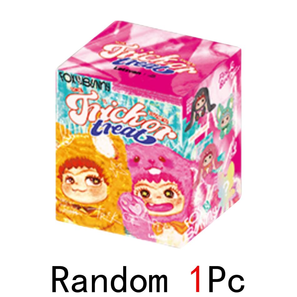 Виниловая плюшевая кукла Модная игра WAKUKU Лис и Кролик Серия Вечеринка на Хэллоуин Ручная работа Модель Украшение Коллекция Кастомизация