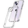 Clear Case For iPhone 14 Plus 13 Pro Max Thick Shockproof Soft Silicone Phone Cover for iPhone 14 Pro Max 13 Mini 14 Pro 12 Pro