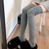 Cotton Women Long Socks Casual Fluffy Long Knee Sock New Knitted Calf Socks