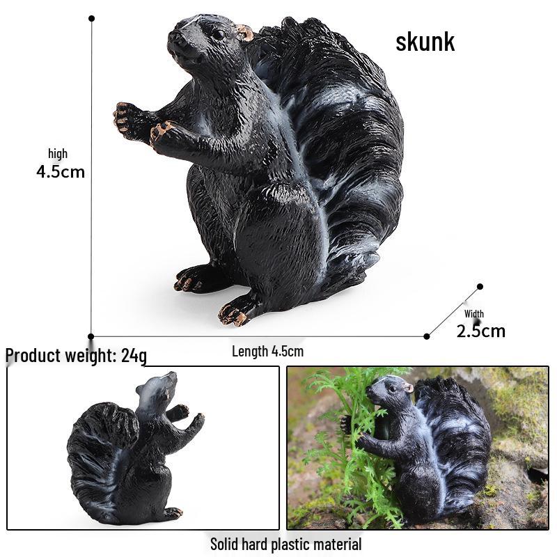 Children's Cognitive Rodent Simulation Toy: Chipmunk, Marmot, Squirrel, Guinea Pig Models