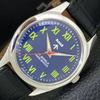HMT МЕХАНИЧЕСКИЕ ВИНТАЖНЫЕ ИНДИЙСКИЕ МУЖСКИЕ ЧАСЫ С СИНИМ ЦИФЕРБЛАТОМ a441012-4