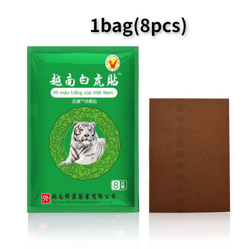 8/16/24/32/40/48 шт. вьетнамский тигровый обезболивающий пластырь для плеч, шеи, спины, коленного сустава, облегчение боли в мышцах, здравоохранение