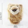 Чехол для головы клюшки для гольфа Animal из дерева, защита водителя, защита при транспортировке
