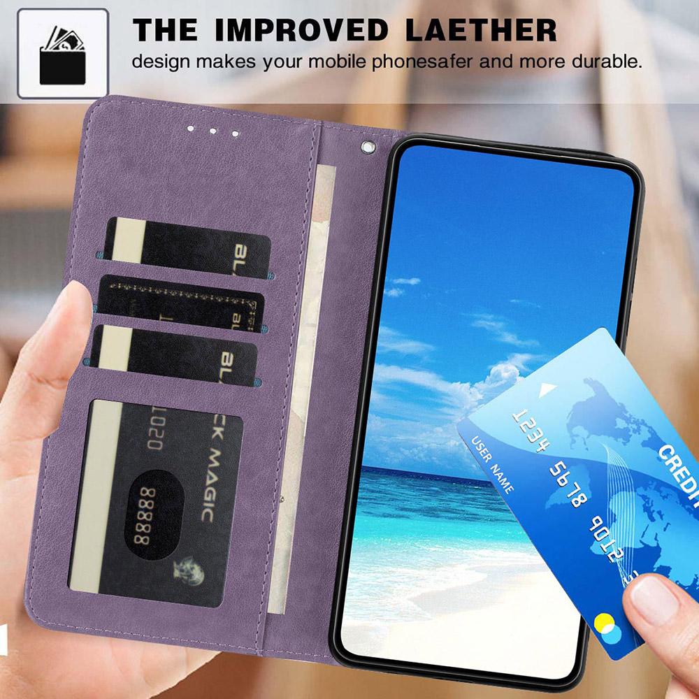 Элегантный кожаный чехол-кошелек для Realme 16 15X C85 C83 C63 C61 Note 80 60 60X OPPO F31 K12X F21S F21 Pro Хранение карт Чехол для телефона
