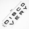 3D Gloss Black DISCOVERY Letter Car Front Hood Rear Trunk Emblem Badge Sticker For Land Rover Discovery Sport 3 4 5 Accessories FG2