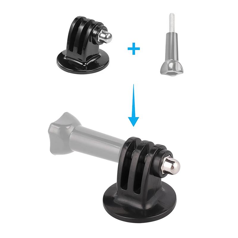 1'' inch Ball Head Adapter Tripod Adapter Mounts for Gopro 13/12/11/10/9 DJI OSMO Action 5/4 Insta360 X5/X4/3 Screw Adapter