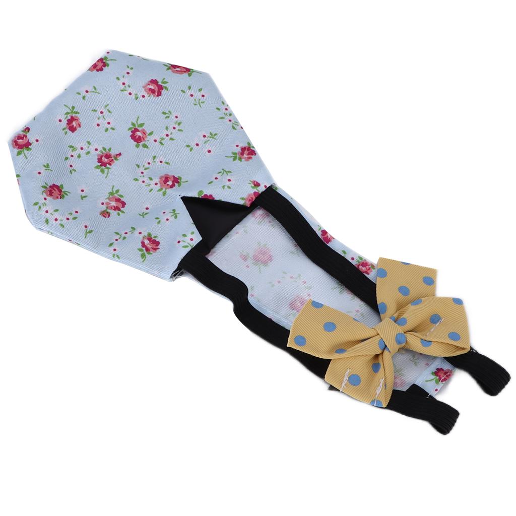 Подгузники для домашних кур, уток, водонепроницаемые, дышащие, одежда для гусей, подгузник с бантом для домашней птицы