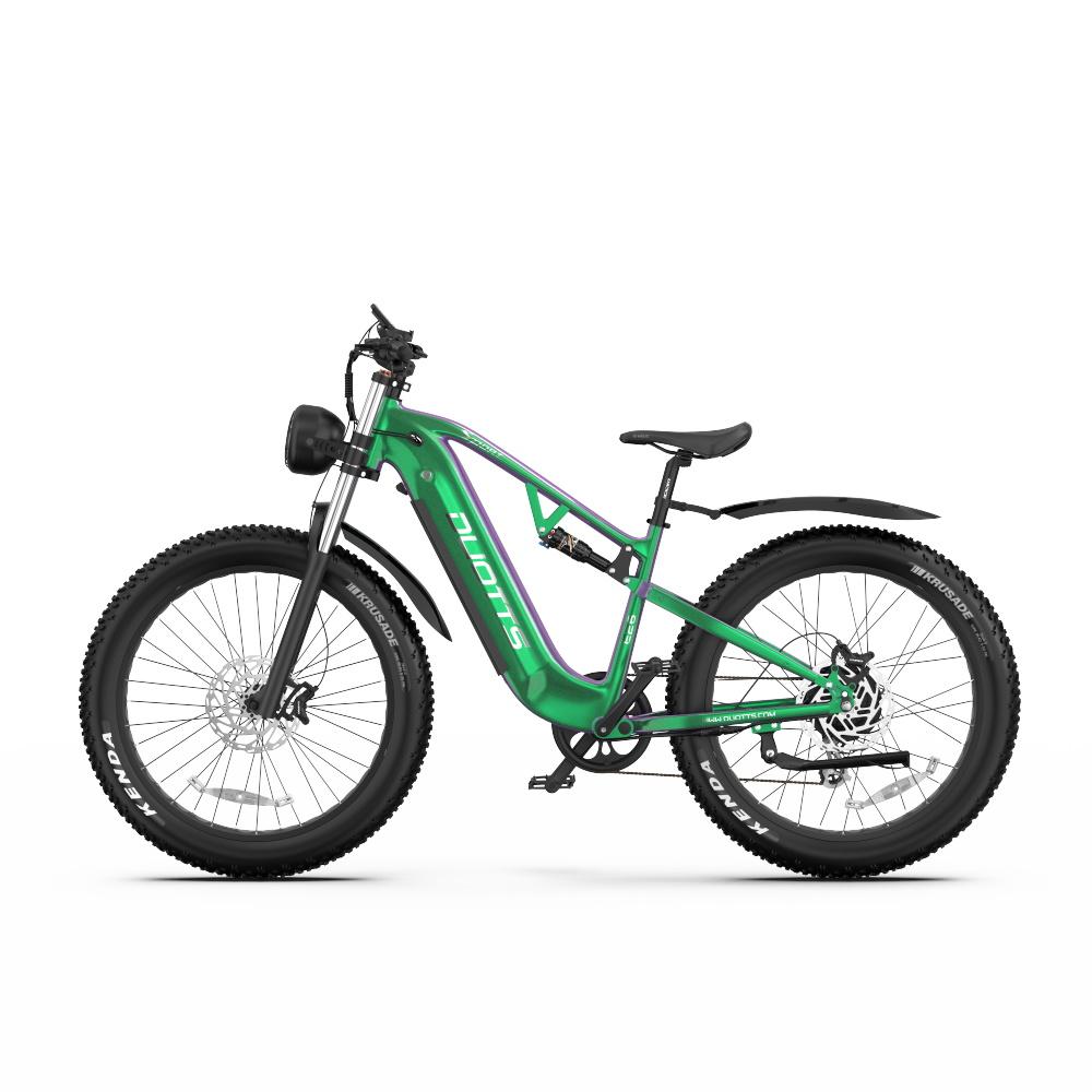 DUOTTS E26 Fat Tire Electric Bike - 48V 20Ah Samsung Battery, 80NM Torque, 55km/h Speed, 120km Range, Suitable for Urban and Off-Road Commuting