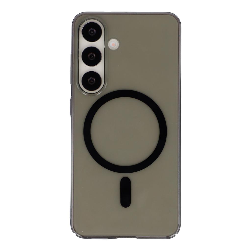 For Samsung Galaxy S24 Crystal Clear Case Compatible with MagSafe Hard PC Phone Cover