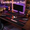 Pittsburgh Penguins Customized Name Text Mouse Pad, Large Desk Mouse Mat Personalized Home Office Present