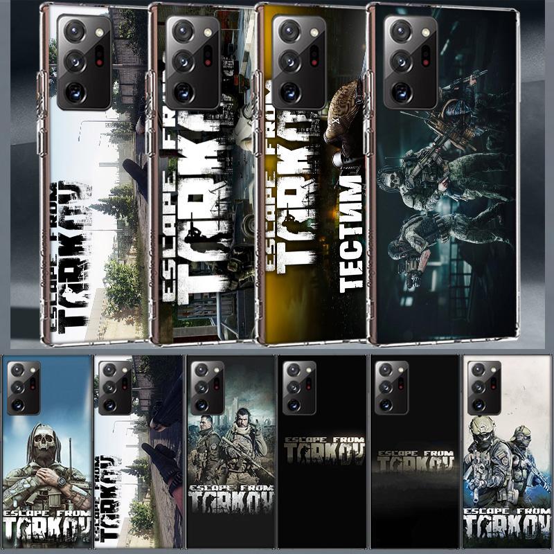 Escape From Tarkov Phone Case for Samsung A55 A35 A25 A15 A07 A05S A16 A17 A26 A36 A37 A56 A57 Galaxy Note 20 10 A50S A71 A51 A3