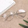 New Fashion Vision Care Oversized Metal Round Glasses Eyeglasses Frame Spectacles Optical Glasses