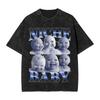 AI niche baby Holding Laugh Washed T Shirt Streetwear Hip Hop Fashion TShirt  Tees for Unisex Women Cotton Oversize