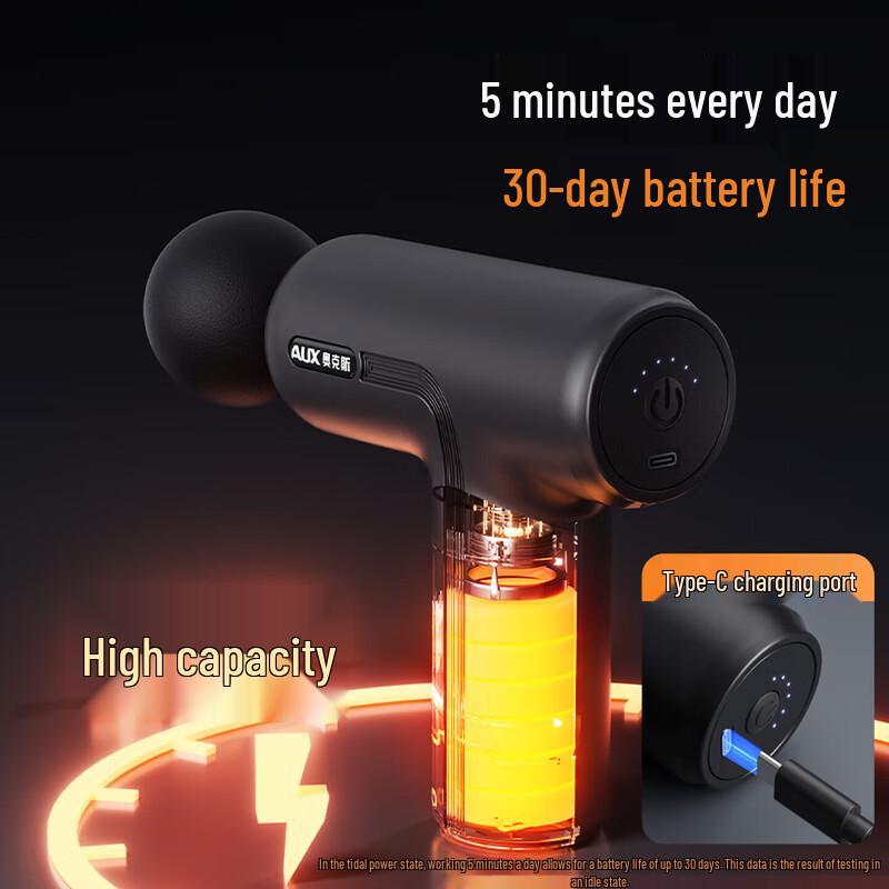 AUX Portable Professional Mini Muscle Massager CN plug (adapter included)