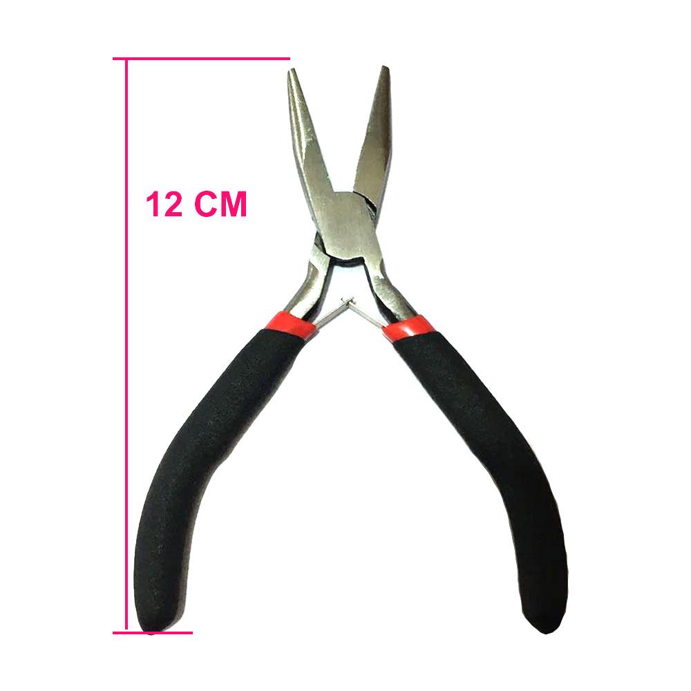Stainless Steel Hair Pliers Tip Plier Diy Hair Extension Tools Flat Type Plier Clamp For Hair Extensions