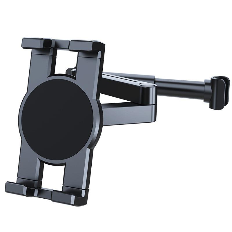 Универсальный кронштейн для спинки автомобильного сиденья, держатель для планшета, полка, автомобильная затылочная подушка, регулируемый телескопический кронштейн для мобильного телефона