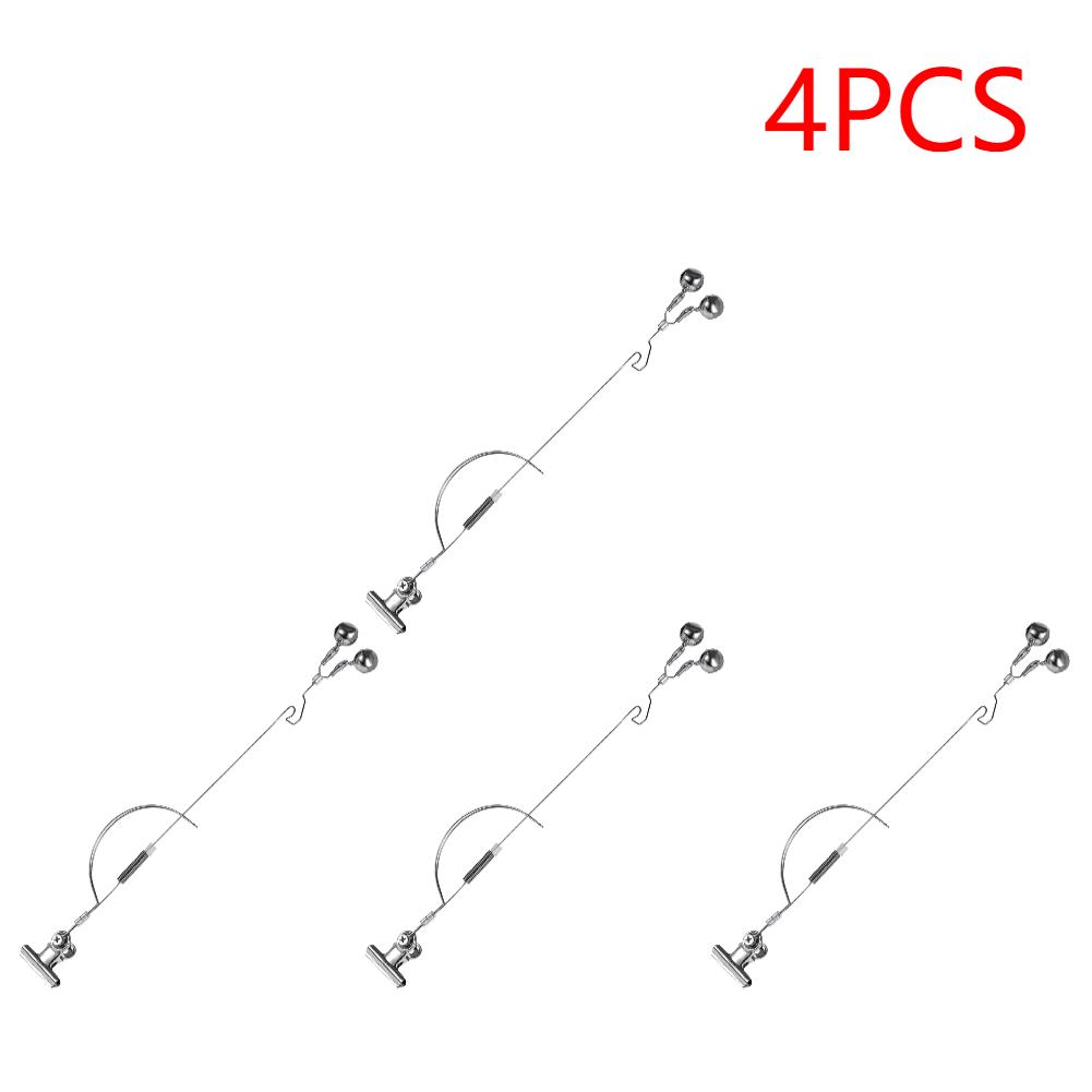 Сигнализатор поклевки для удочки, сигнализатор поклевки, нержавеющая сталь, сигнализационные колокольчики для ночной рыбалки, карповая снасть, антикоррозийное, антиржавое рыболовное оборудование
