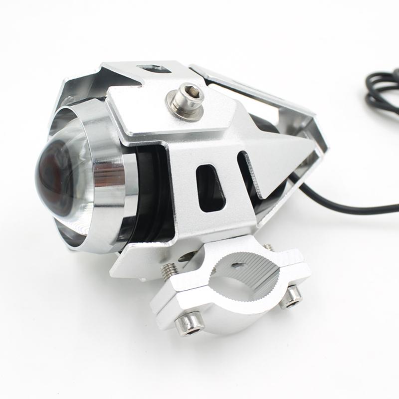 LMoDri мотоциклетные фары, вспомогательная лампа U5, светодиодный прожектор для мотоцикла, аксессуары 12 В 125 Вт, модифицированная часть 2