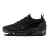 Nike Air VaporMax 2021 Flyknit Черные женские кроссовки металлик-серебристый DC9454-001