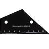 Guitar String Spacing & Neck Curvature Ruler for Folk, Classical, Electric, and Bass Guitar