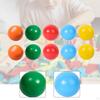 10 шт. Деревянные шарики Учебные материалы 4,5 см Игрушка для сортировки по цвету Игрушки для счета для мальчиков и девочек