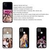 Чехол для iPhone 15 14 Xiaomi Redmi Note 13 12 11 Pro Max X 8 7 9 XR Samsung Galaxy S24 S23 A05 OPPO A15 Huawei Jennie Black Lisa Rose Jisoo Pink Case