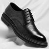 Summer Hollow New Leather Shoes Men's Business Dress British Men's Shoes Commuter Style with Suit Leather Shoes