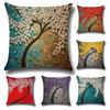 Modern 3d Flower Throw Pillowcase For Living Room Couch Bedside Home Accessory