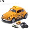 1:32 Volkswagen Beetle Alloy Car Diecasts Metal Classic Toy Model with Pull Back Function Vehicles for Child Gifts Christmas