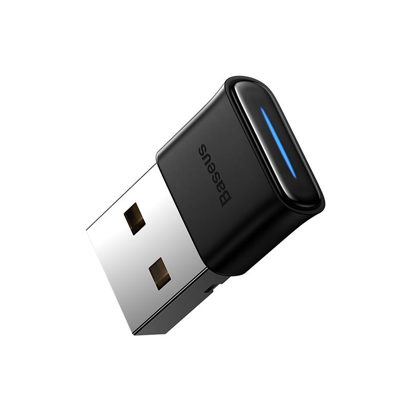 Baseus USB-адаптер Bluetooth Dongle Adaptador Bluetooth 5.3 для ПК, ноутбука, беспроводной динамик, аудиоприемник, USB-передатчик