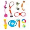 Игрушка-веревка Need the Pet Dog Tug Play, набор из 10 предметов, 1 комплект, разные цвета