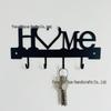 Металлический настенный крючок с буквой HOME - Креативный держатель для ключей и полотенец из железа