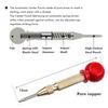 Premium Automatic Center Punch Spring Load Chrome Rivet Screw Tool For Precise Marking
