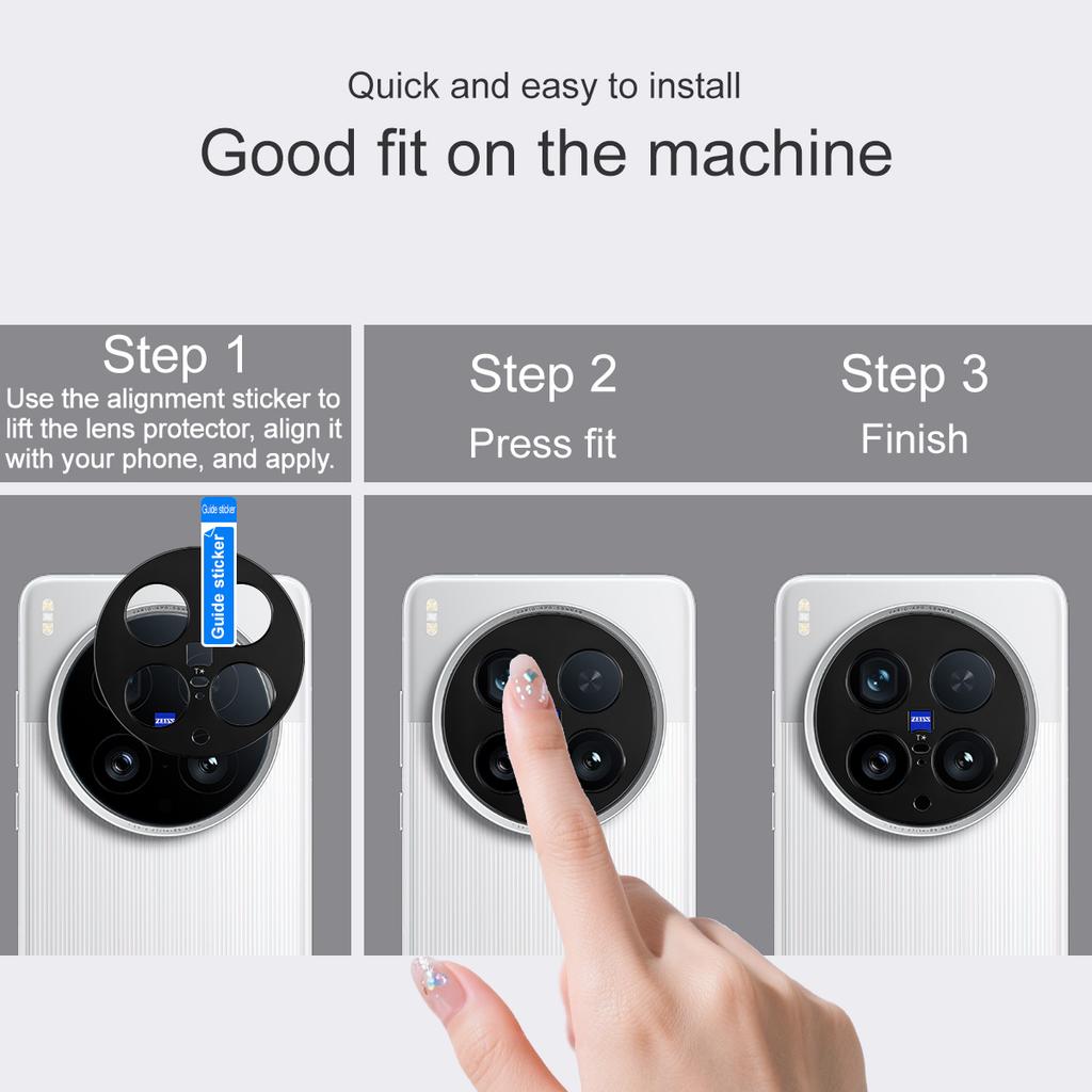 IMAK For Vivo X200 Ultra 5G Metal Camera Lens Protector Lens Protective Cover