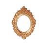 Golden Retro Photo Frame Decorative European Victorian Style Jewelry Decor Pictures Frames Home Ornaments Photography Background