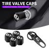 CC Golf 4 6 7 GTI Tiguan Passat B5 B6 B7 Jetta MK5 MK6 Car Wheel Tire Valve Stems Cap With Keychain For Lexus ES