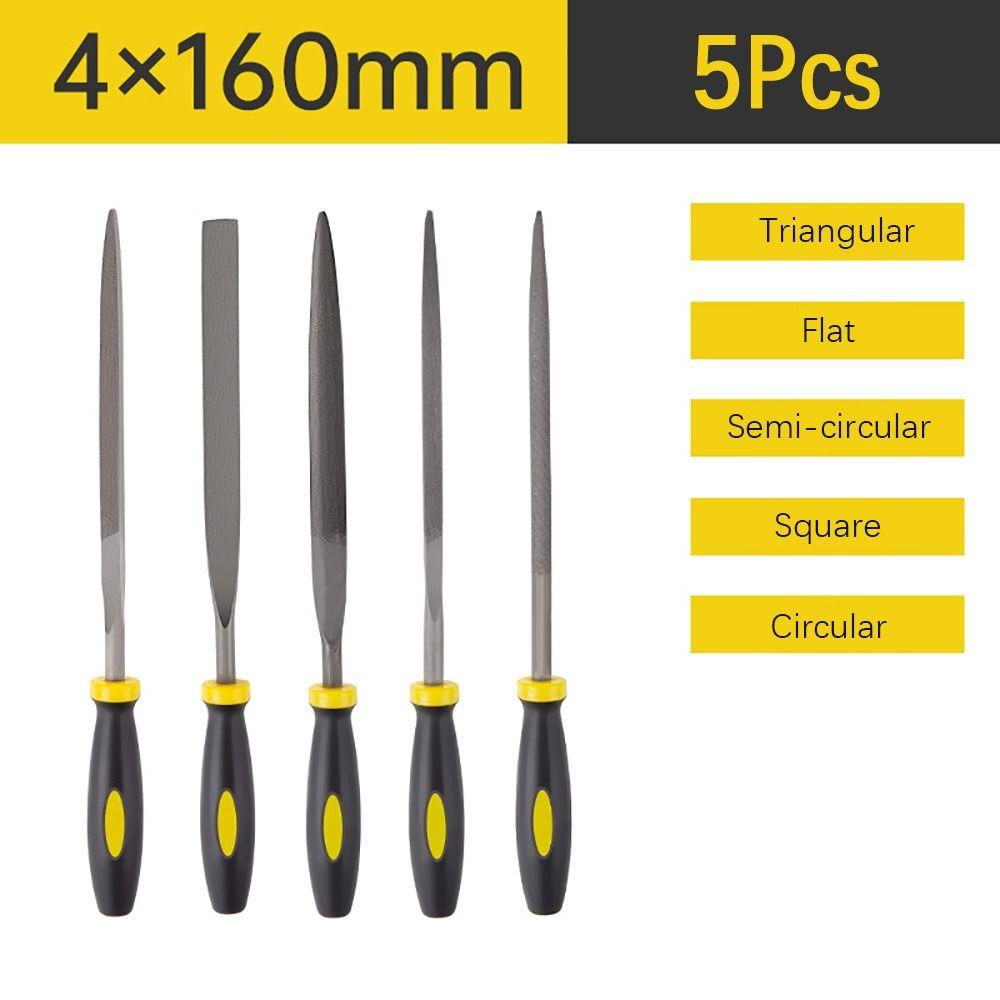 5Pcs/Set Grinding Rasp Needle File Hand Tools Rasp High-quality Hand File