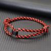Fashion Hand-Woven 3mm Rope Bracelet Men Women Outdoor Sports Braclet Wrist Braslet Male Jewelry Friendship Gift Adjustable