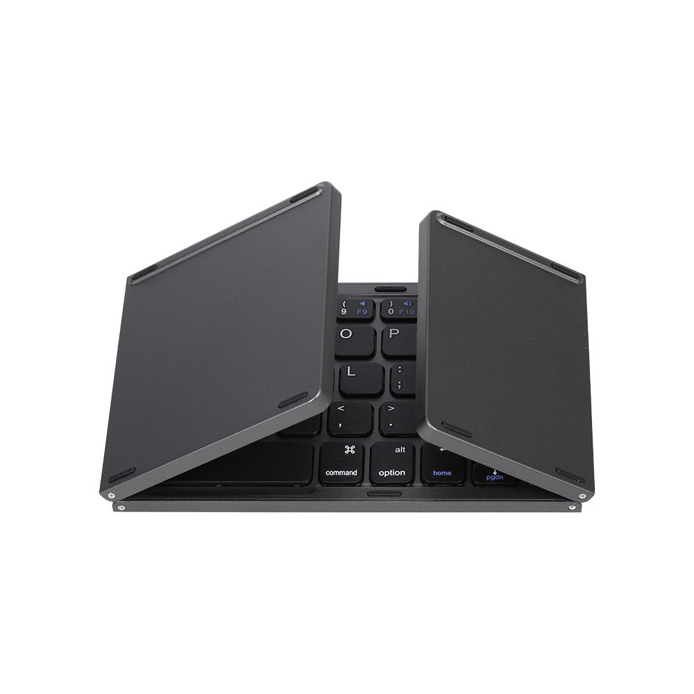 Беспроводная клавиатура BT Складная клавиатура Портативная сверхтонкая клавиатура BT с сенсорной панелью для