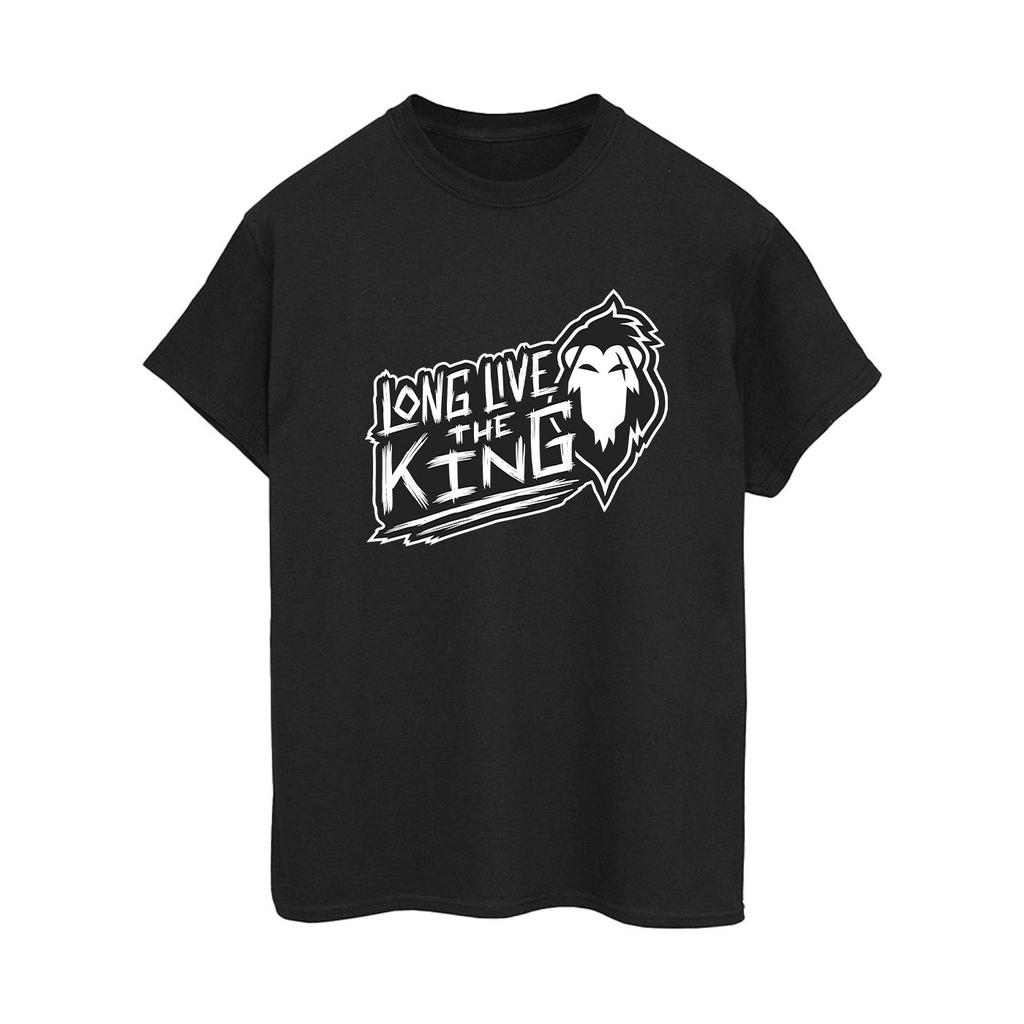 Disney Womens/Ladies The Lion King The King Cotton Boyfriend T-Shirt